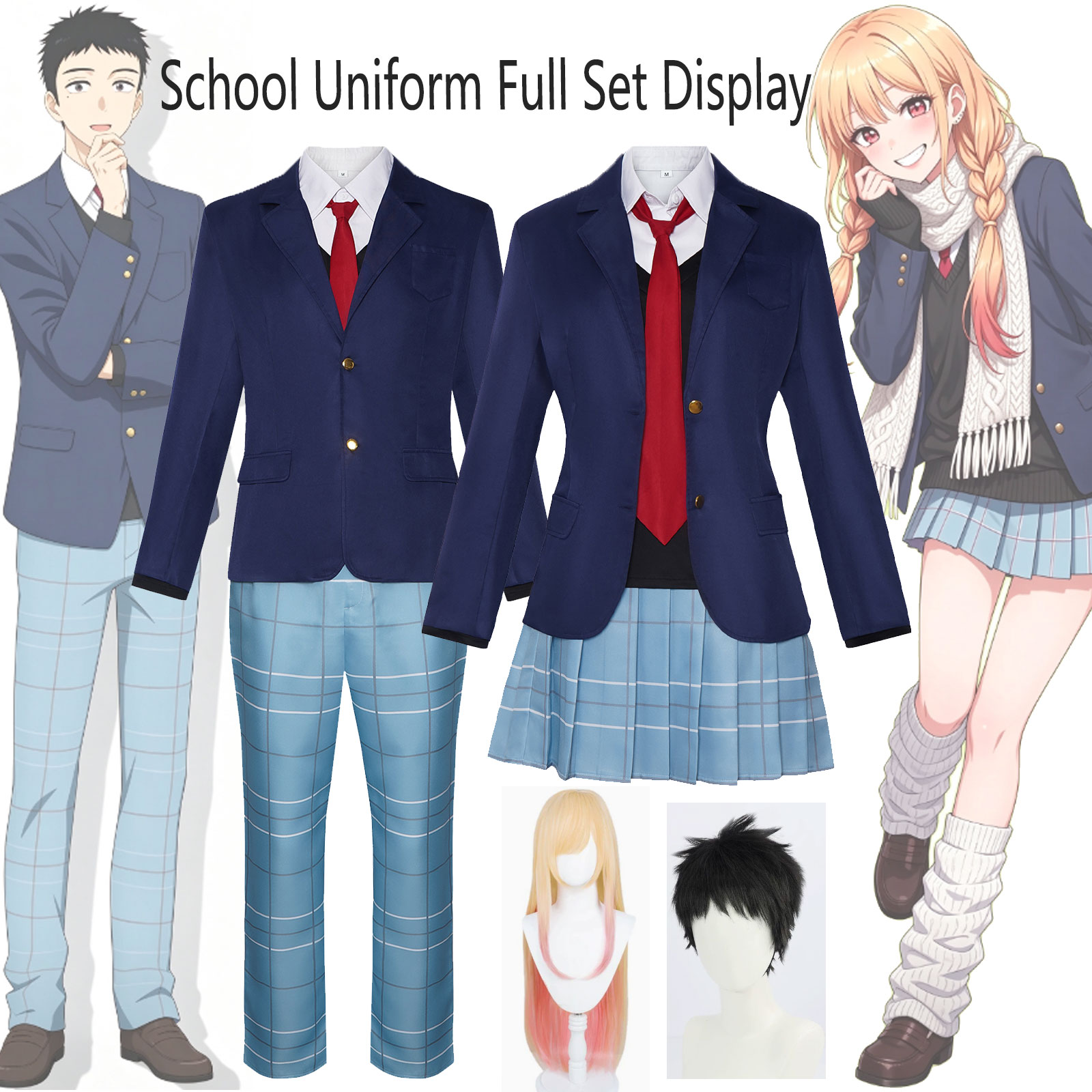 Anime Cosplay Couple - 마이 드레스업 달링 시즌 2 코스프레