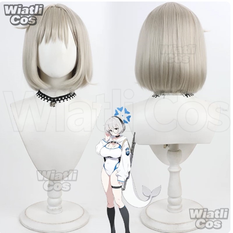 Anime Cosplay Blue Hair - 게임 블루 아카이브 우라라 코토네 코스프레용