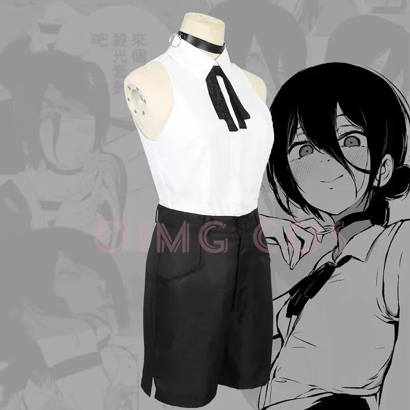 레제 코스프레 의상, 체인소 맨 의상, 파란색 정장,  - Anime Cosplay Ladies 리뷰 및 가격