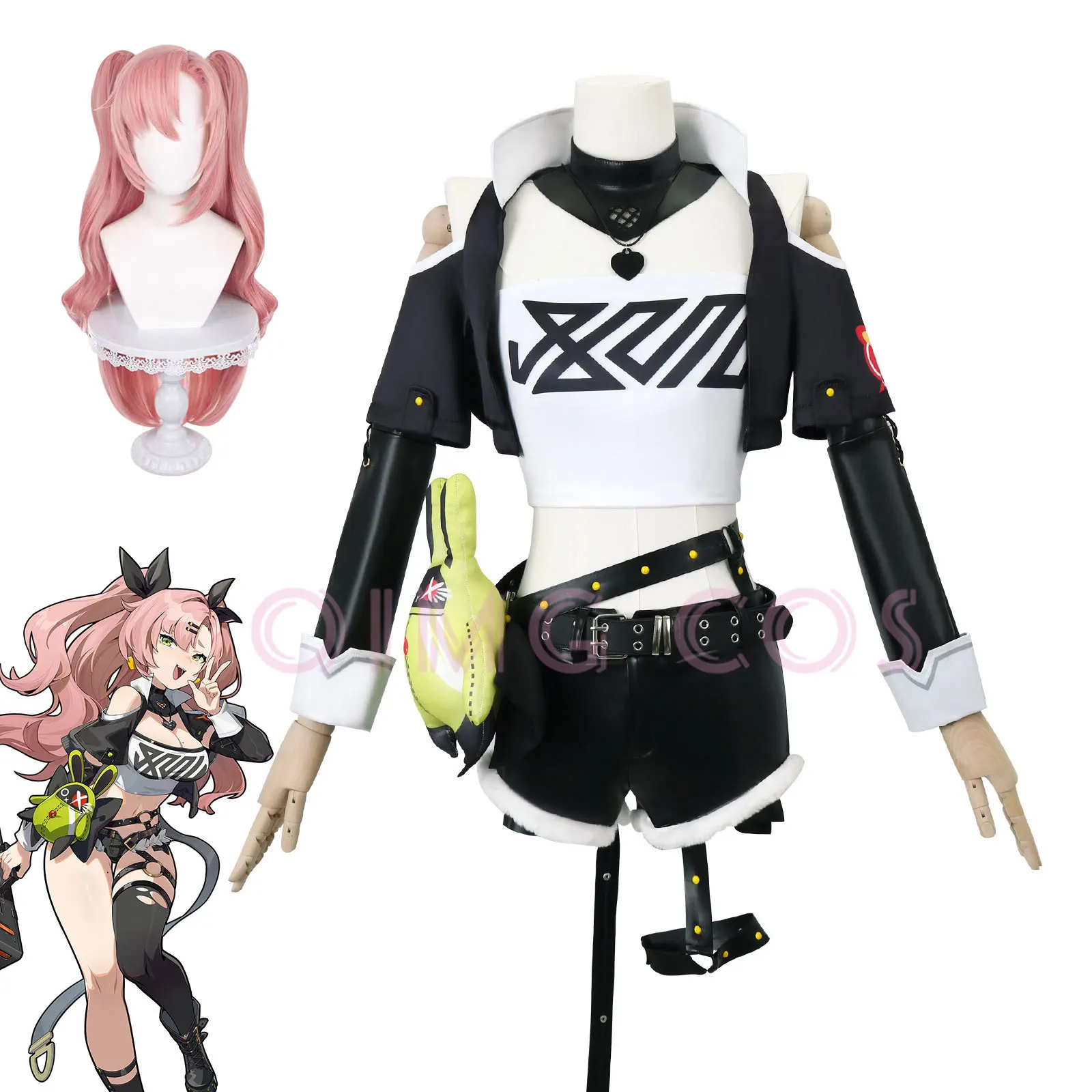니콜 데마라 젠레스 존 제로 코스프레 의상 유니폼 가발 - Anime Cosplay Ladies 리뷰 및 가격