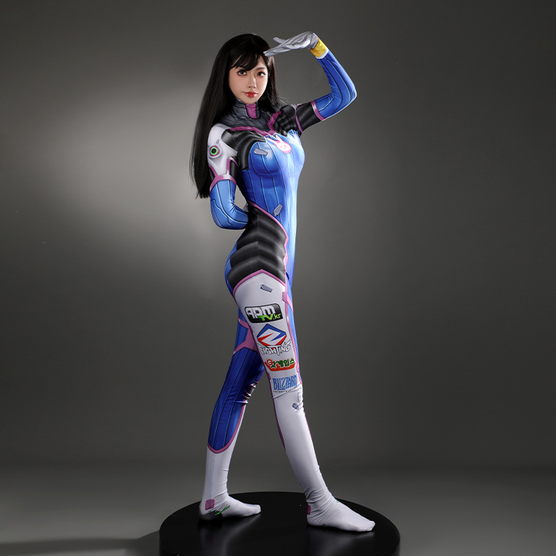 여성 DVA 코스프레 완전 세트 의상 슈팅 게임 캐릭터 - Anime Cosplay Ladies 리뷰 및 가격