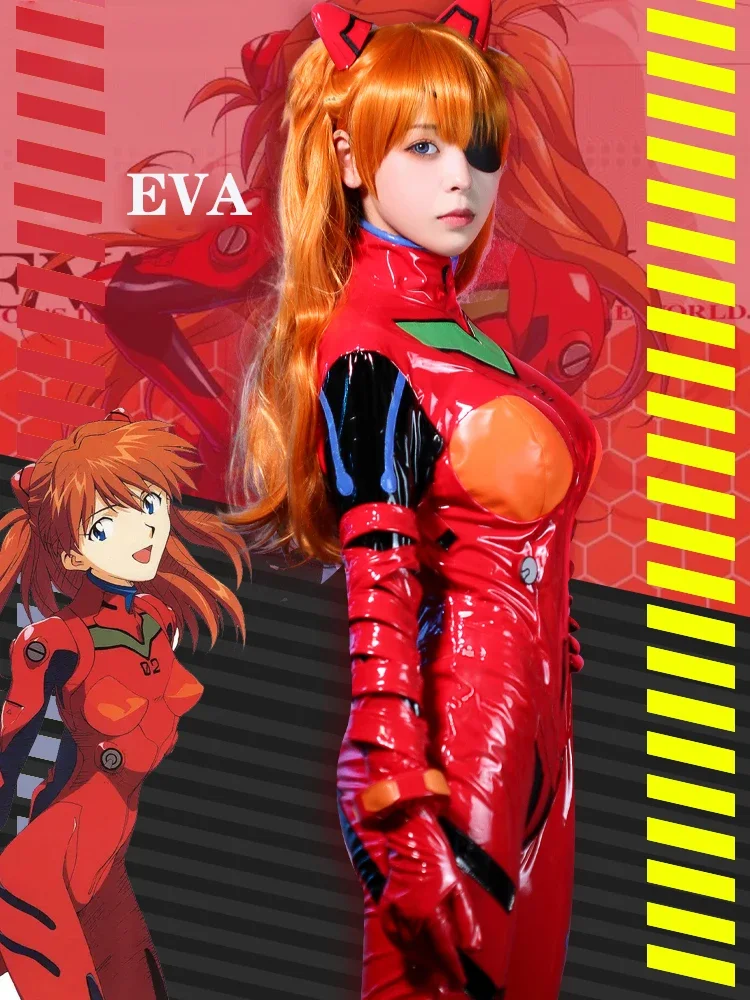 새로운 에바 시키나미 아스카 랭글리 소류 점프슈트 여성 - Anime Cosplay Jumpsuit 리뷰 및 가격