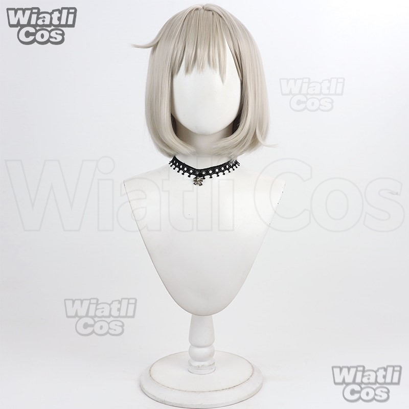 게임 블루 아카이브 우라라 코토네 코스프레용 가발, 짧 - Anime Cosplay Blue Hair 리뷰 및 가격