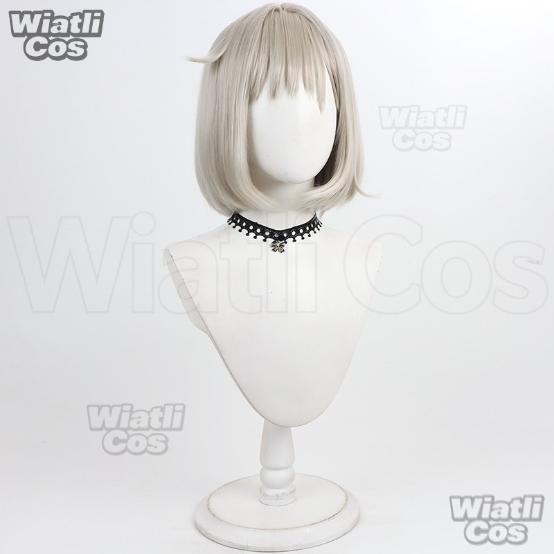 게임 블루 아카이브 우라라 코토네 코스프레용 가발, 짧 - Anime Cosplay Blue Hair 리뷰 및 가격