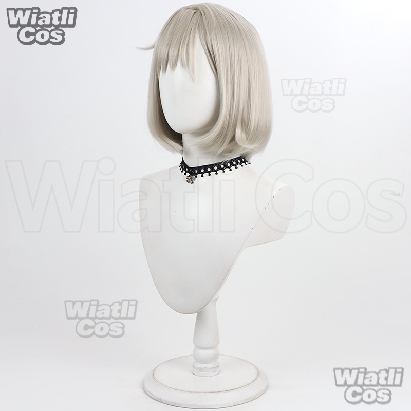 게임 블루 아카이브 우라라 코토네 코스프레용 가발, 짧 - Anime Cosplay Blue Hair 리뷰 및 가격